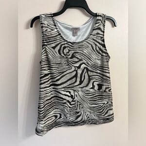 Chico’s tank top animal print